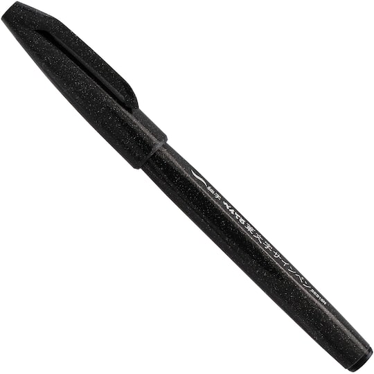 Pentel® Sign Pen® Black Ink Brush Tip Pens, 12ct.